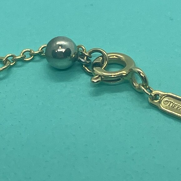 Tiffany & Co. Return to Tiffany Love Bugs Daisy Bracelet 18k Gold/Silver 6.25" - Picture 8 of 10